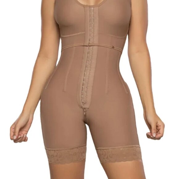 New Stagmi SMI7141 Magnifica Faja Lipo & BBL Effect Shaper Girdle w/ Shaping Bra - Picture 3 of 16